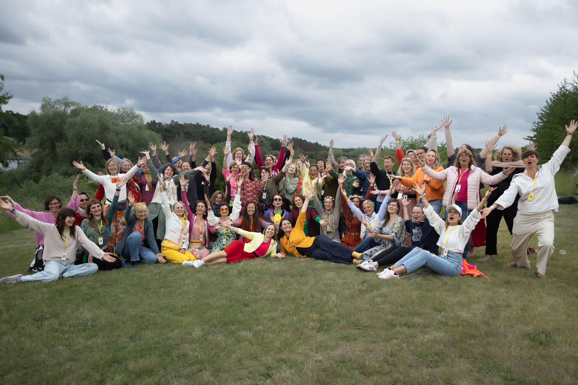 Teilnehmerinnen beim YouGrow Festival in Berlin, fotografiert von Julia Hofmann